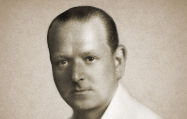 Dr. Edward Bach, the flower expert